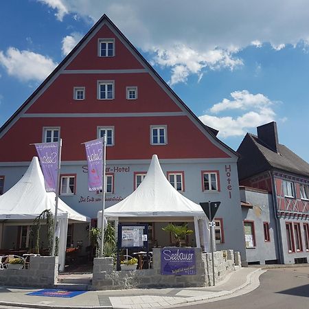 Seebauer-Hotel Die Ente von Wassertrüdingen Exterior foto